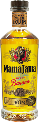 Коктейль "Ромовый напиток Mama Jama Sweet Banana"